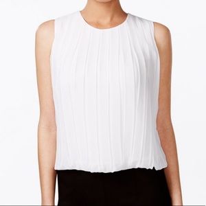 Calvin Klein white work shirt, NWT